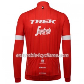 Maillot Cyclisme 2018 Trek-Segafredo Manches Longues N001